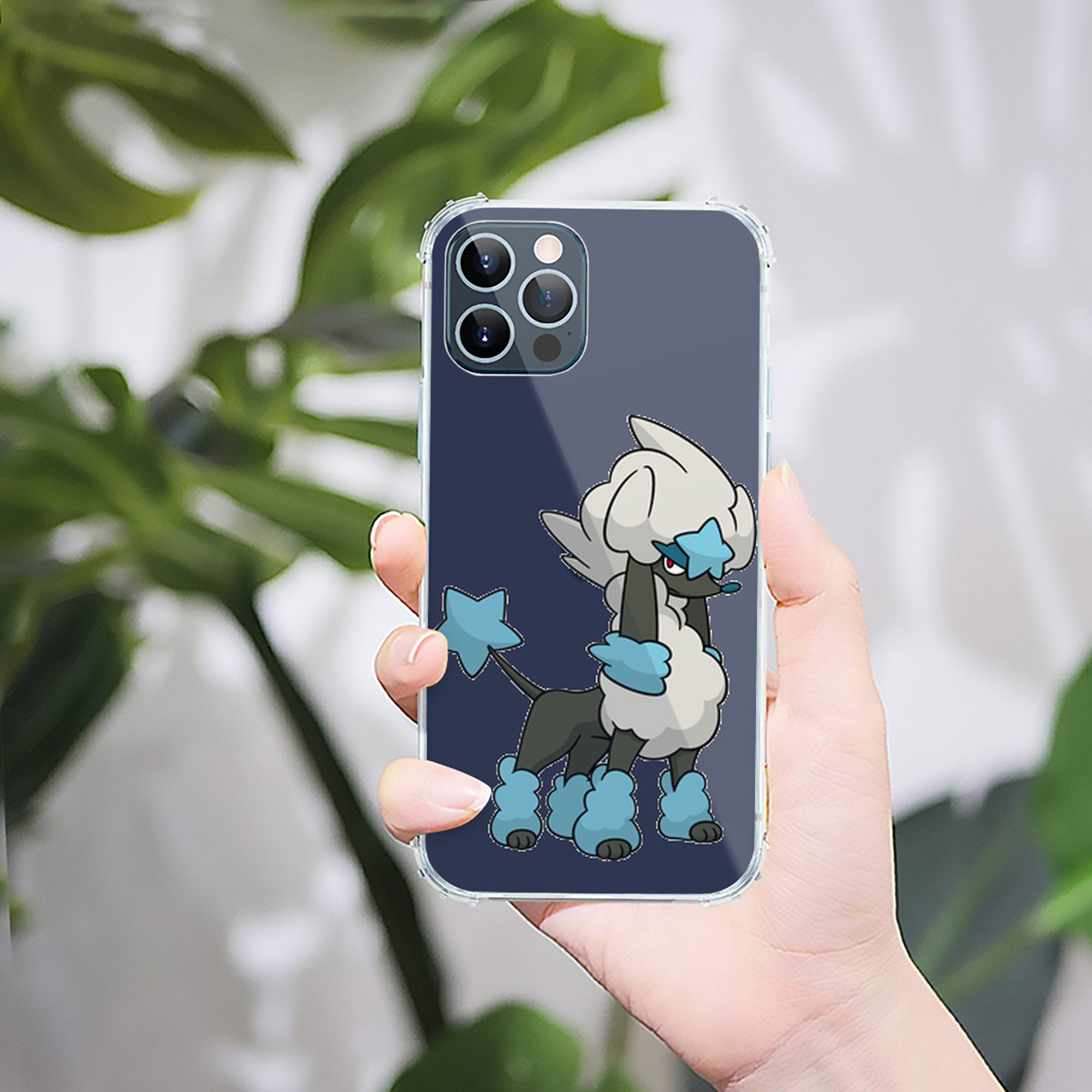 （画像用） ポケットモンスター Pokémon 【iPhone 12シリーズ対応】透明スマホケース（クリアソフトケース）